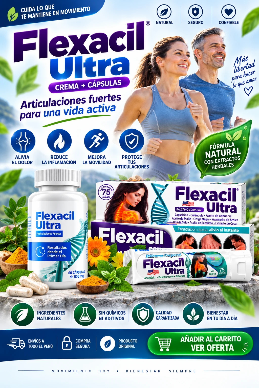 Flexacil Ultra Crema + Cápsulas